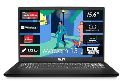 MSI Modern 15 B7M Ryzen 5 16GB RAM